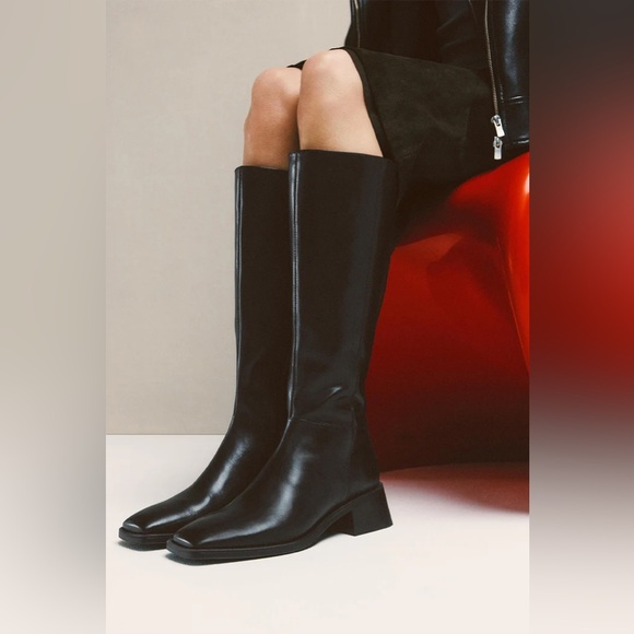 Vagabond Blanca Knee-High Leather Boots - Picture 5 of 6